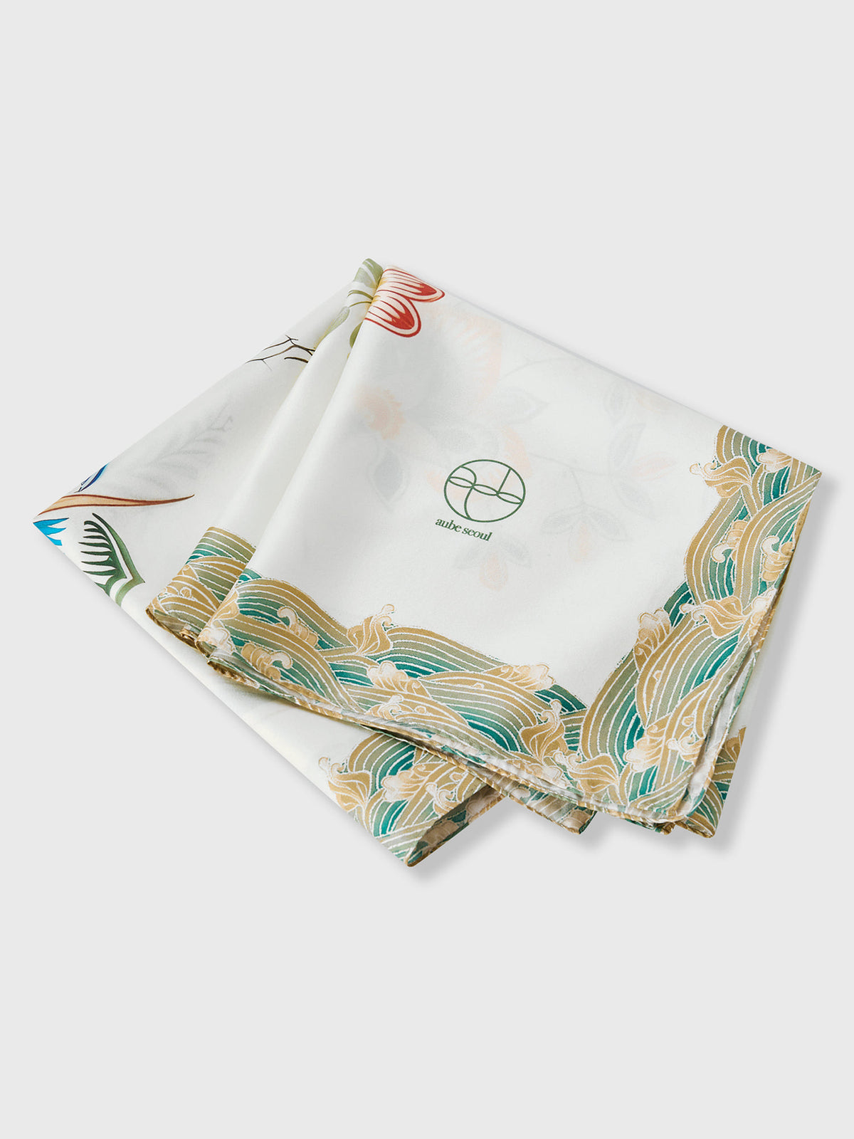 ORIENTAL FLORAL SCARF