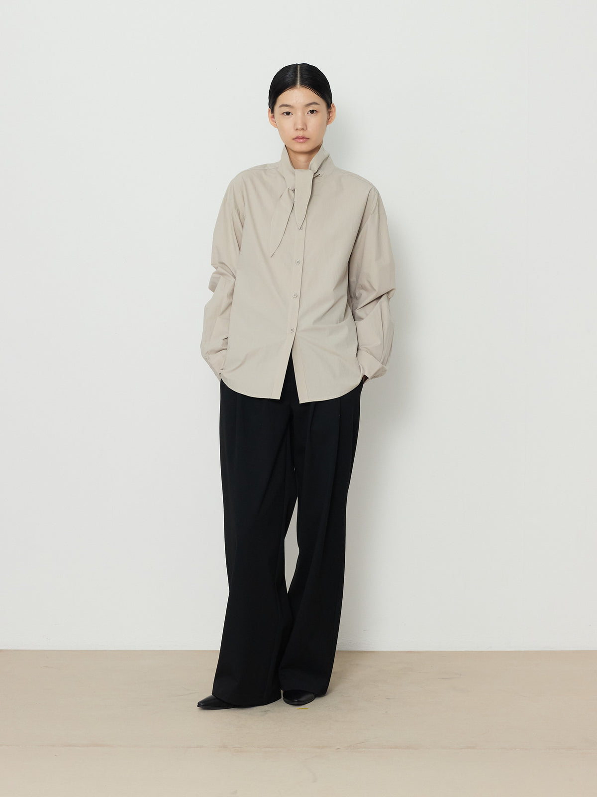 WAVE TIE SHIRTS [LIGHT KHAKI] 10