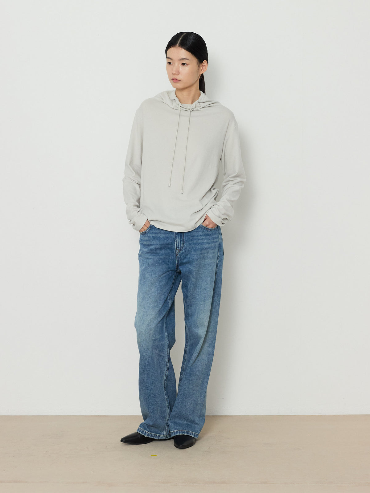 STRING HIGHNECK TOP [LIGHT GRAY] 11