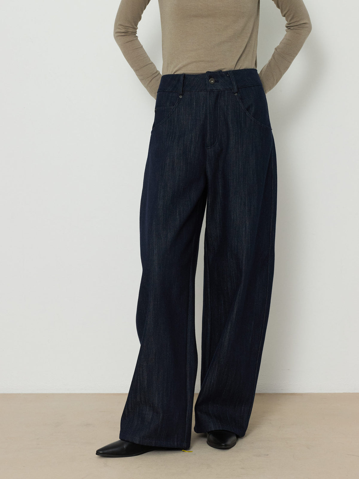 BARREL DENIM PANTS [INDIGO] 8
