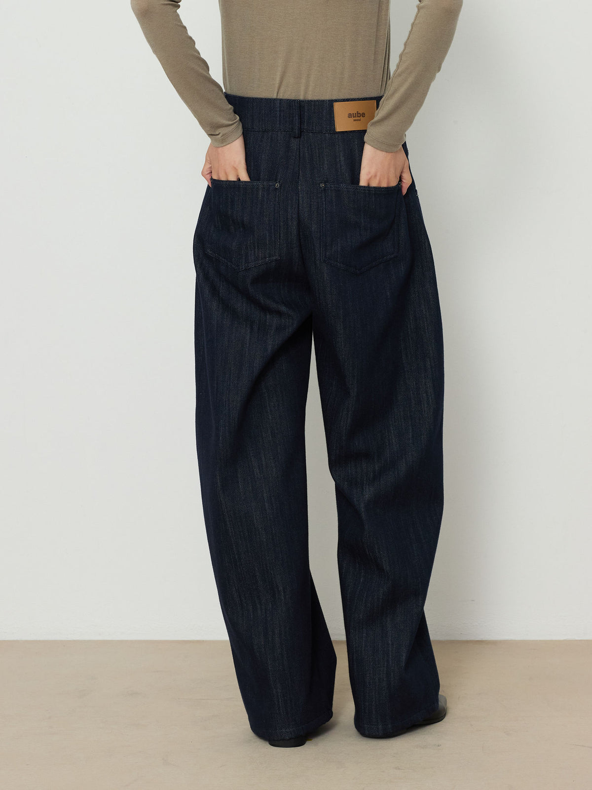 BARREL DENIM PANTS [INDIGO] 9