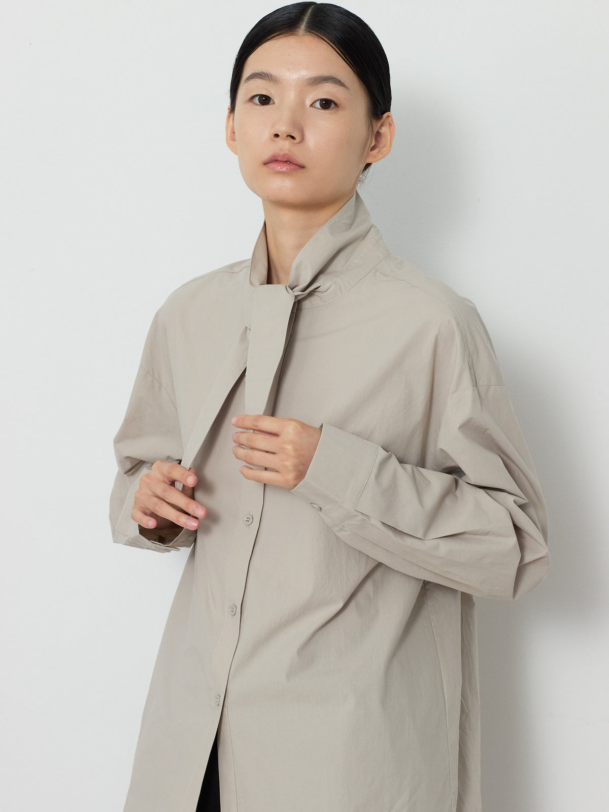 WAVE TIE SHIRTS [LIGHT KHAKI] 7
