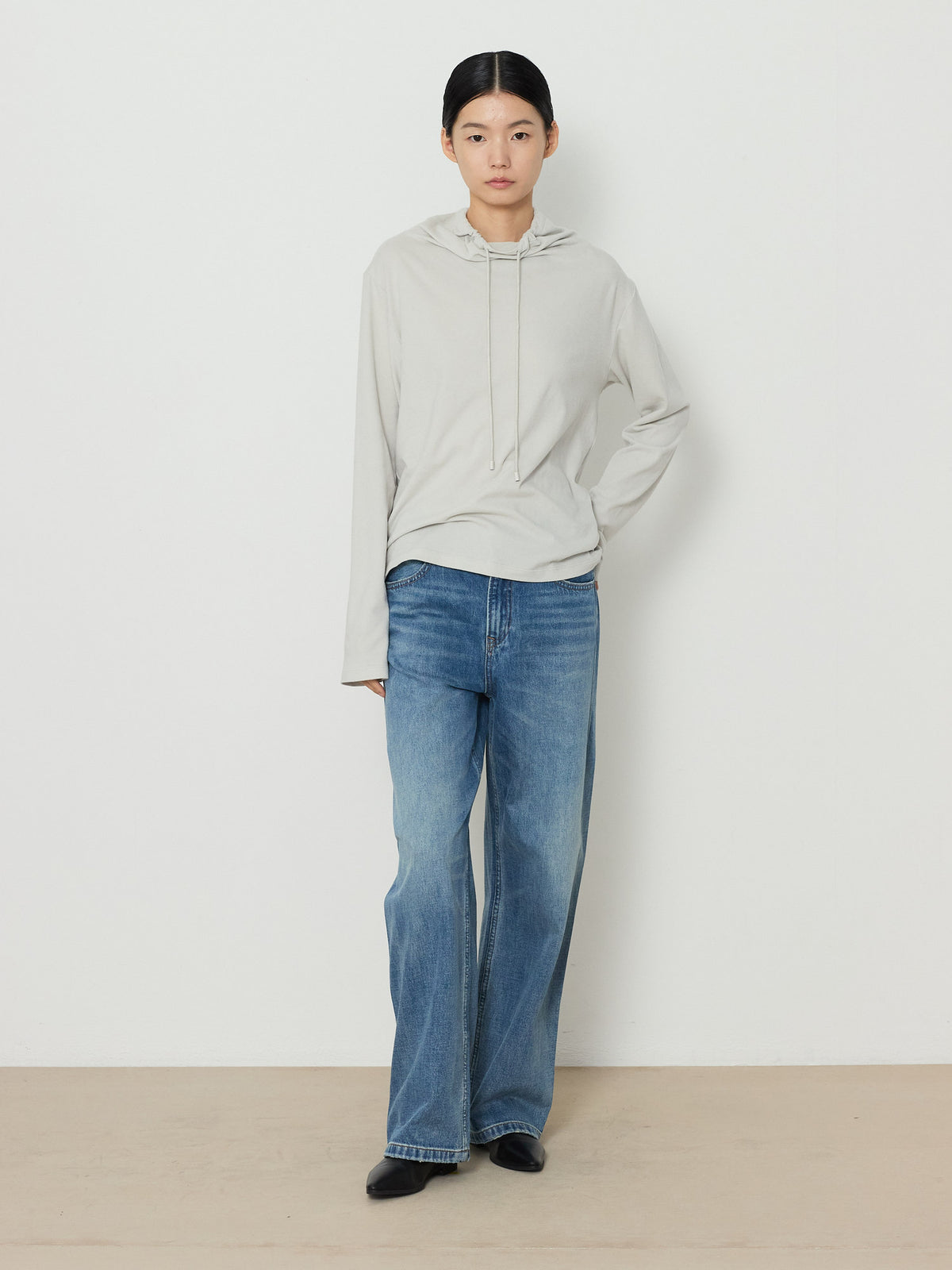 STRING HIGHNECK TOP [LIGHT GRAY] 13