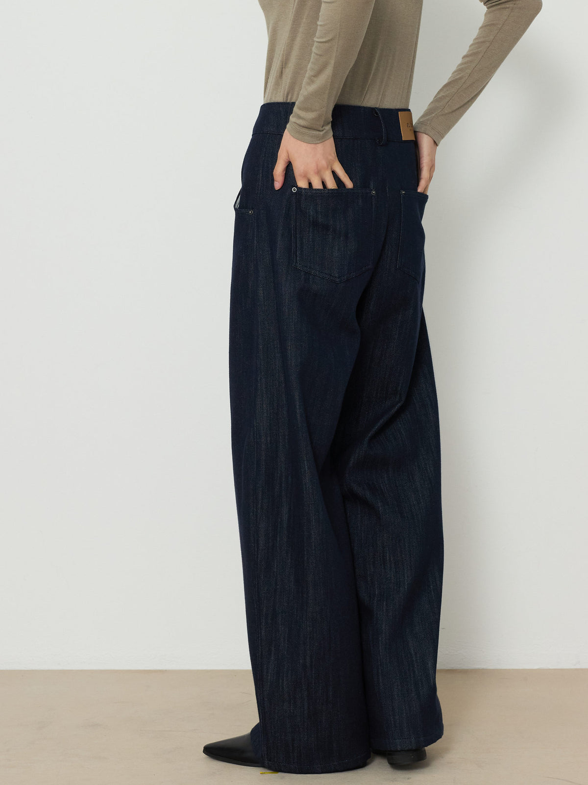 BARREL DENIM PANTS [INDIGO] 11