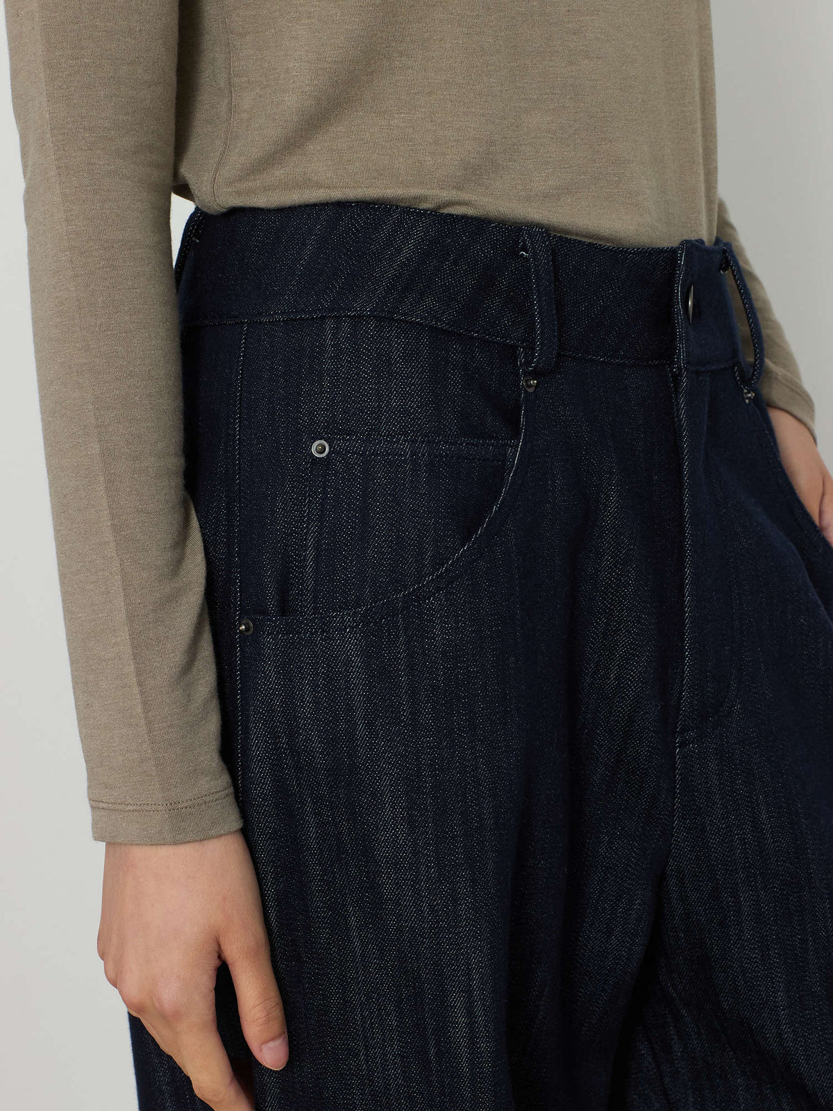 BARREL DENIM PANTS [INDIGO] 12